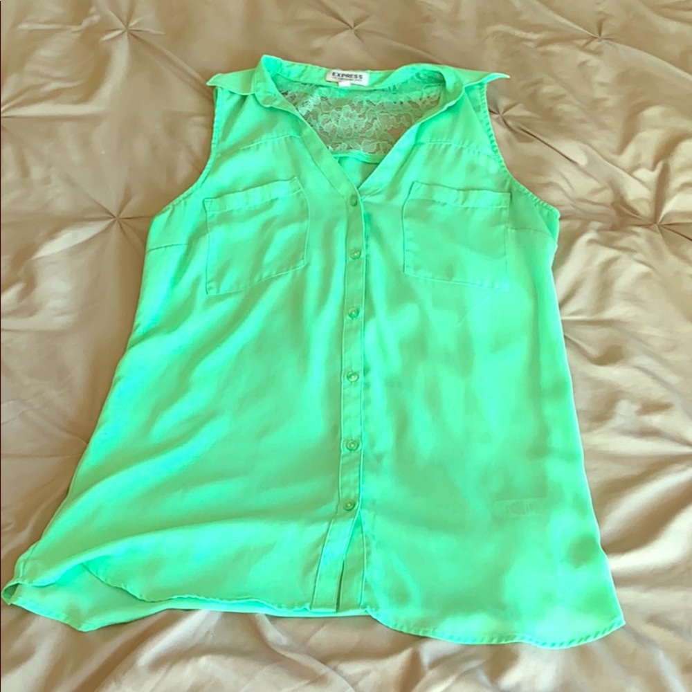 Blouse, Green